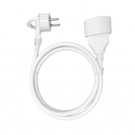 Przedłużacz domowy jednogniazdowy, 1x2P+Z 3m,kabel PVC H05VV-F 3x1,5mm? 230VAC/16A