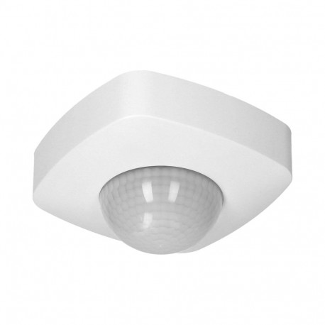 Czujnik ruchu i obecności 360°, IP20, 2000 W, 3 sensory, biały