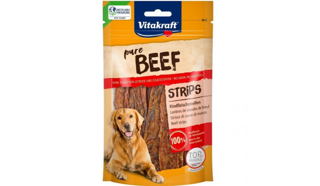 Koera suupiste Vitakraft Pure Beef Strips Veiseliha 80 g