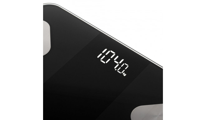 Adler nutikas vannitoa kaal AD 8186b automaatne väljalülitus keharasva analüüs kehamassiindeksi mõõt