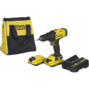 Stanley SFMCD700C2S drill/driver 18 V 2 x 1.5 Ah battery