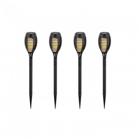 Solar lamp V-TAC VT-724 1W LED 50cm 2200K (SKU 8689) 4 pc(s) Black