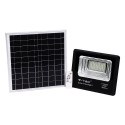 LED Solar Projector V-TAC 20W Black IP65, Remote Control, Timer VT-60W 6000K 1650lm