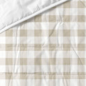 Bedspread (quilt) HappyFriday Basic Vichy Beige 180 x 260 cm