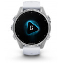 Garmin fenix 8 43mm AMOLED, silver/whitestone