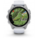 Garmin fenix 8 43mm AMOLED, silver/whitestone