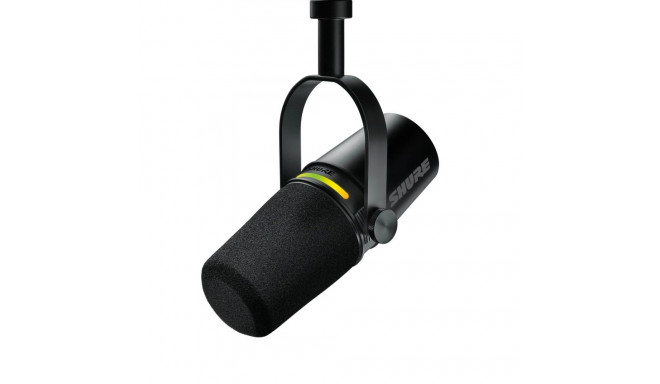 Shure MV7+-K - Loengu/laulu mikrofon XLR/USB-C ühendusega, must