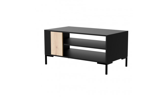 Cama MERCI coffee/lawn table 100 x 55 x 49 cm black/oak artisan