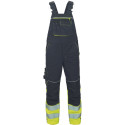 Cerva Knoxfield HVPS DW traksipüksid must Hi-Vis kollane 54