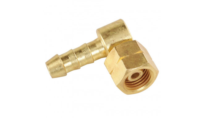 Adapter angle connector 1/4&#39;&#39; LH for connecting a gas hose 8x15 mm