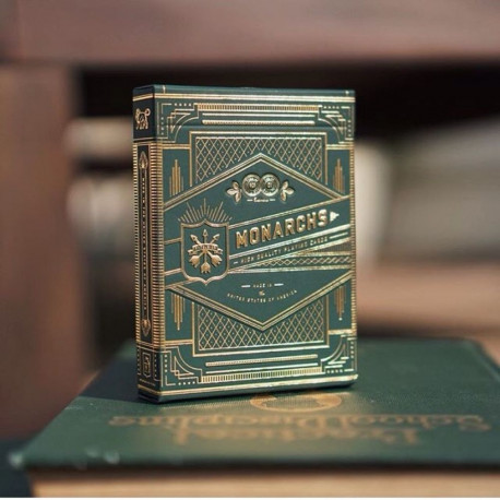 Theory11 Monarchs Playing Cards (Green)