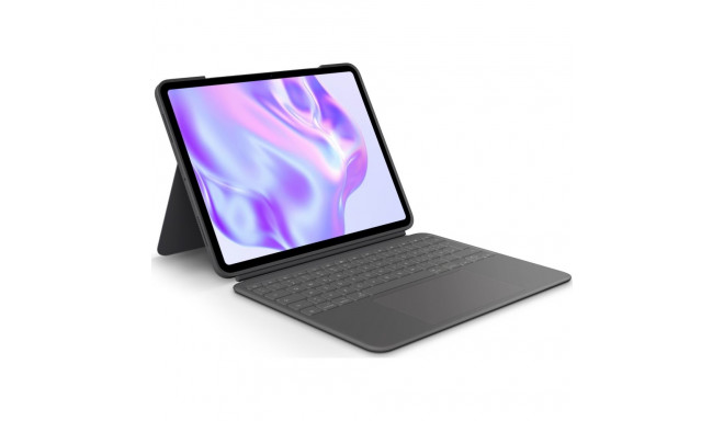 "Logitech Combo Touch Tastatur Trackpad Apple iPad Pro 13"" Gray"