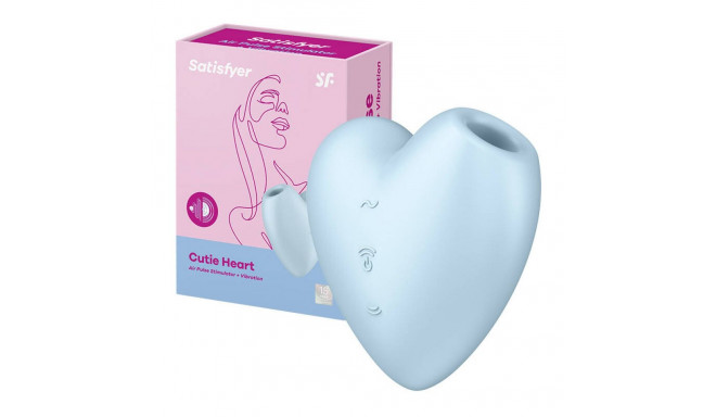 Clitoral massager Satisfyer Cutie Heart (blue)