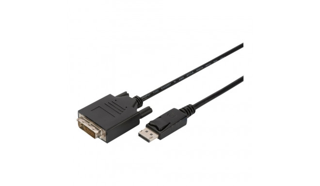 ASSMANN adaptorcable DisplayPort DVI-D 24+1 M/M digital Full HD Dual Link 3m AWG32