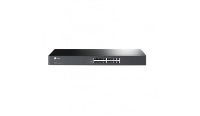 TP-Link TL-SF1016 Unmanaged Fast Ethernet (10/100) 1U Black