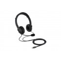 Kensington Headset Hi-Fi mit Mikrofon, USB-C  schwarz