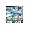 MANHATTAN Monitorarm für 4 Displays 13&amp;quot;-32&amp;quot; bis 8kg pro Disp