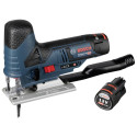 Bosch Akku-Stichsäge GST 12V-70 + L-Boxx 2x3Ah/12V