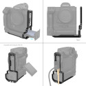 SmallRig 4203 Dedicated L Bracket for FUJIFILM GFX100 II with VG GFX100ll Battery Grip