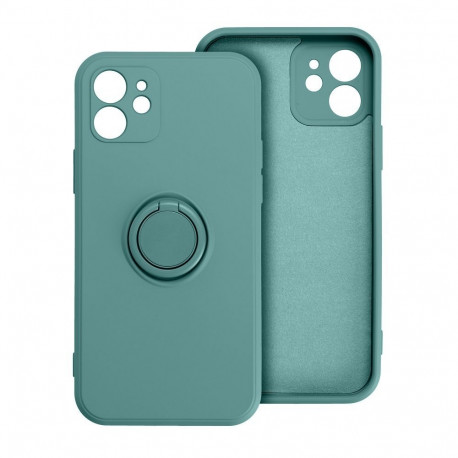 Case for iPhone 16 PRO MAX Silicone Ring green