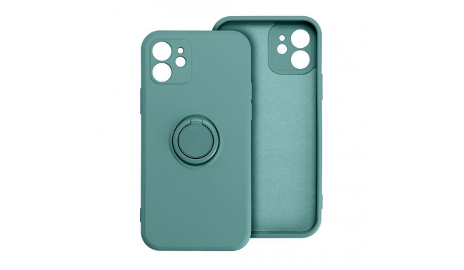 Case for iPhone 16 PRO MAX Silicone Ring green