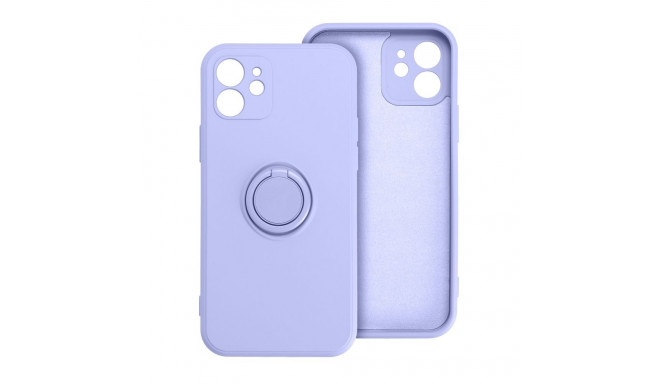 Case for iPhone 16 PRO MAX Silicone Ring purple
