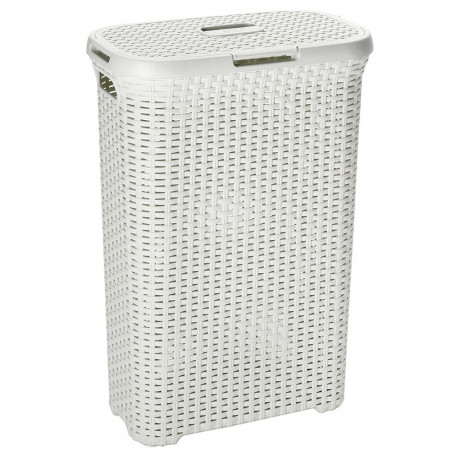 Curver Natural Style 40L kreemikas pesukorv