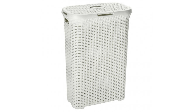 Curver Natural Style 40L kreemikas pesukorv