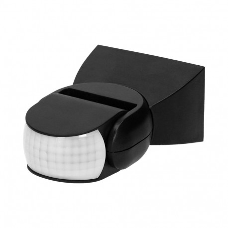 liikumisandur 180°, vertikaalne ja horisontaalne reguleerimine, IP65, 1200W, must