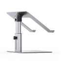 Laptop stand Baseus 11-17", adjustable (silver)