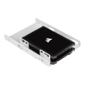 CORSAIR Dual 2.5i SSD to 3.5i drive bay bracket white