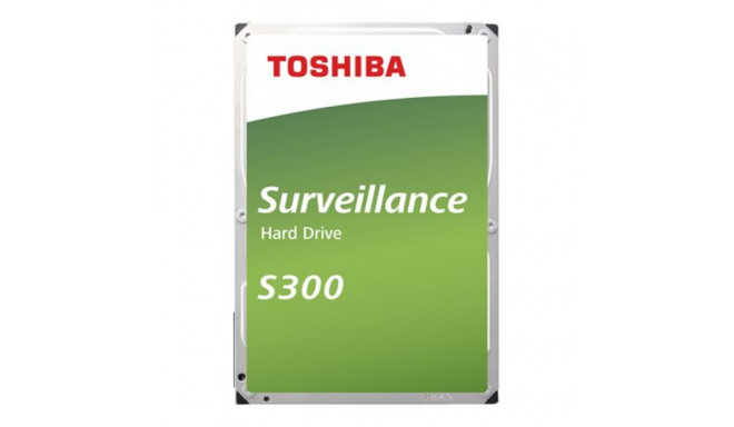 Toshiba kõvaketas S300 Surveillance 4TB SATA 3.5" Bulk