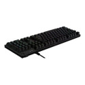 LOGITECH Gaming G512 Keyboard backlit USB Nordic key switch GX Red Linear carbon