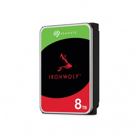 SEAGATE NAS HDD 8TB IronWolf 5400rpm 6Gb/s SATA 256MB vahemälu 3,5-tolline