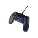 GEMBIRD Wired vibration game controller for PlayStation 4 or PC black