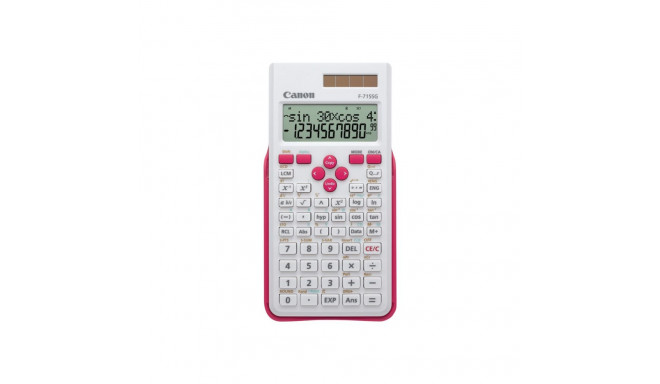 CANON F-715SG WHITE & MAGENTA EXP DBL Calculator