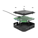 I-TEC USB-C Dual Display MST DS 1x DP 1x HDMI 1xGLAN 3xUSB 3.0 2xUSB 2.0 1xUSB-C-Datei 1xAudio/Mic J