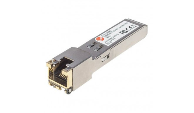 INTELLINET Gigabit SFP Mini-GBIC Transceiver 1000Base-T (RJ45) Port Distance support 100m Wavelength