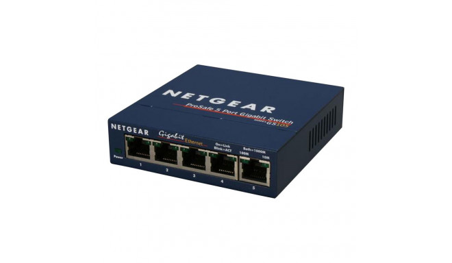 NETGEAR Gigabit Etherneti lüliti 5xRJ45 10/100/1000 5porti eluaegne garantii EN