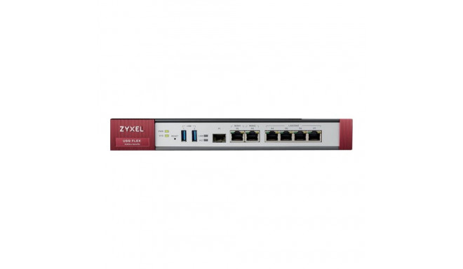ZYXEL USG Flex Firewall 10/100/1000 2xWAN 4xLAN/DMZ ports 1xSFP 2xUSB Device only