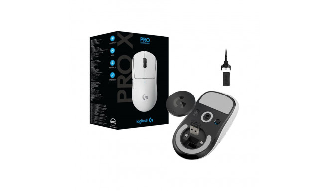 LOGITECH PRO X SUPERLIGHT Wireless Gaming Mouse Mouse optical 5 buttons wireless 2.4 GHz USB LIGHTSP