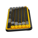 LOGITECH POP Keys Wireless Mechanical Keyboard With Emoji Keys - BLAST YELLOW (PN)