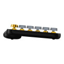 LOGITECH POP Keys Wireless Mechanical Keyboard With Emoji Keys - BLAST YELLOW (PN)