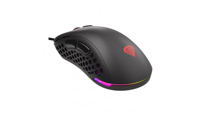 NATEC Genesis ultralight gaming mouse Xenon 800 16000 DPI RGB black PMW3389