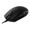 LOGITECH Gaming Mouse G203 LIGHTSYNC Mouse optical 6 buttons wired USB black