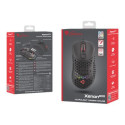 NATEC Genesis ultralight gaming mouse Xenon 800 16000 DPI RGB black PMW3389