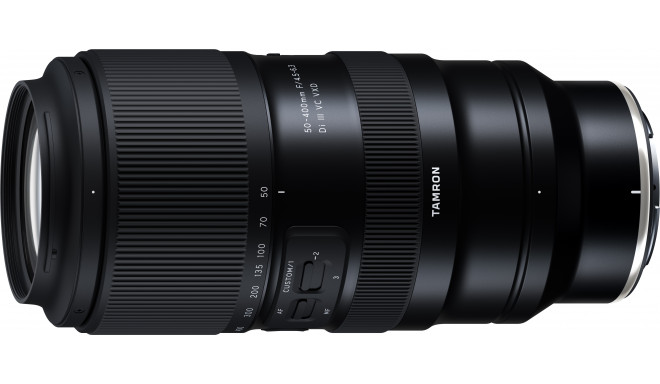 Tamron 50-400mm f/4.5-6.3 Di III VC VXD lens for Nikon