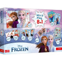TREFL FROZEN 8in1 Mix&play set of boardgames