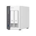 QNAP 2-bay 2.5 GbE NAS with Integrated NPU | TS-216G | ARM 4-core | Cortex-A55 | Processor frequency