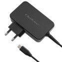 Qoltec 52387 GaN POWER PRO charger | 1xUSB-C | 90W | 5-20V | 3-4.5A | Black
